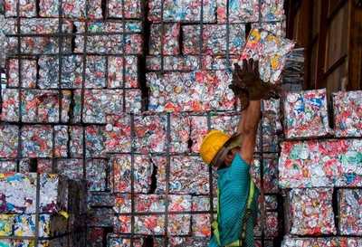 Imagem ilustrativa de Coleta de lixo reciclável em santo andré