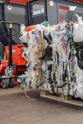 Compra de plastico reciclável